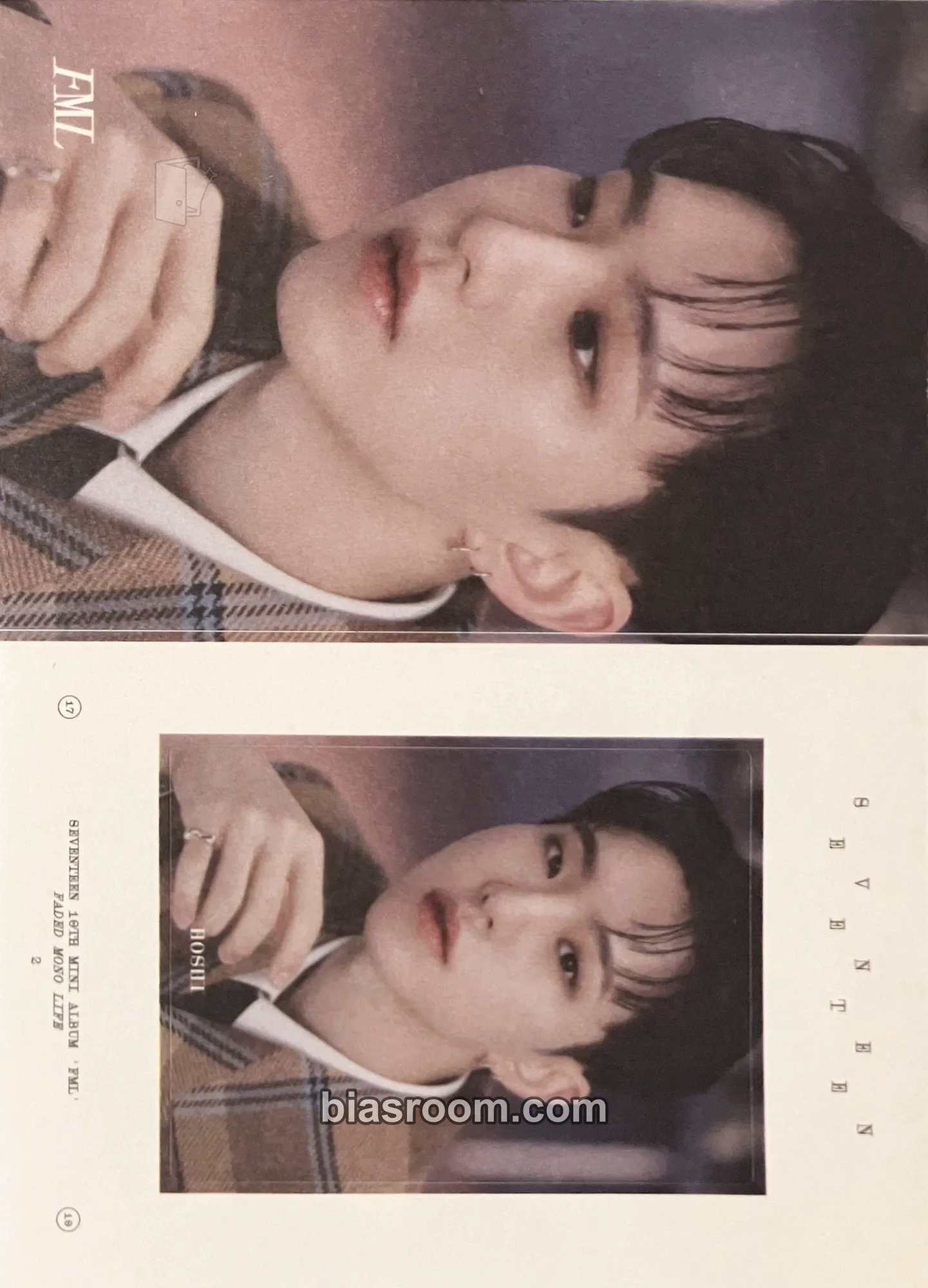 Hoshi FML Photocard - SEVENTEEN - SEVENTEEN K-pop photocard