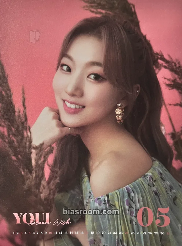 DreamNote - Youi - Dream Wish Album postcard album inclusion mini calendar may