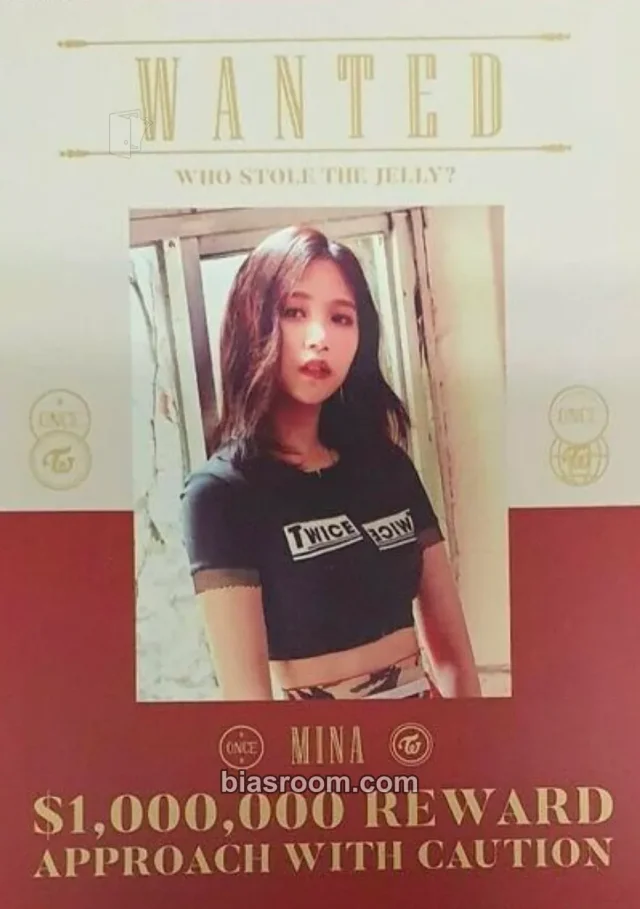 TWICE - Mina - ONCE Begins (2nd Anniversary) Event dvd/blu-ray inclusion postcard