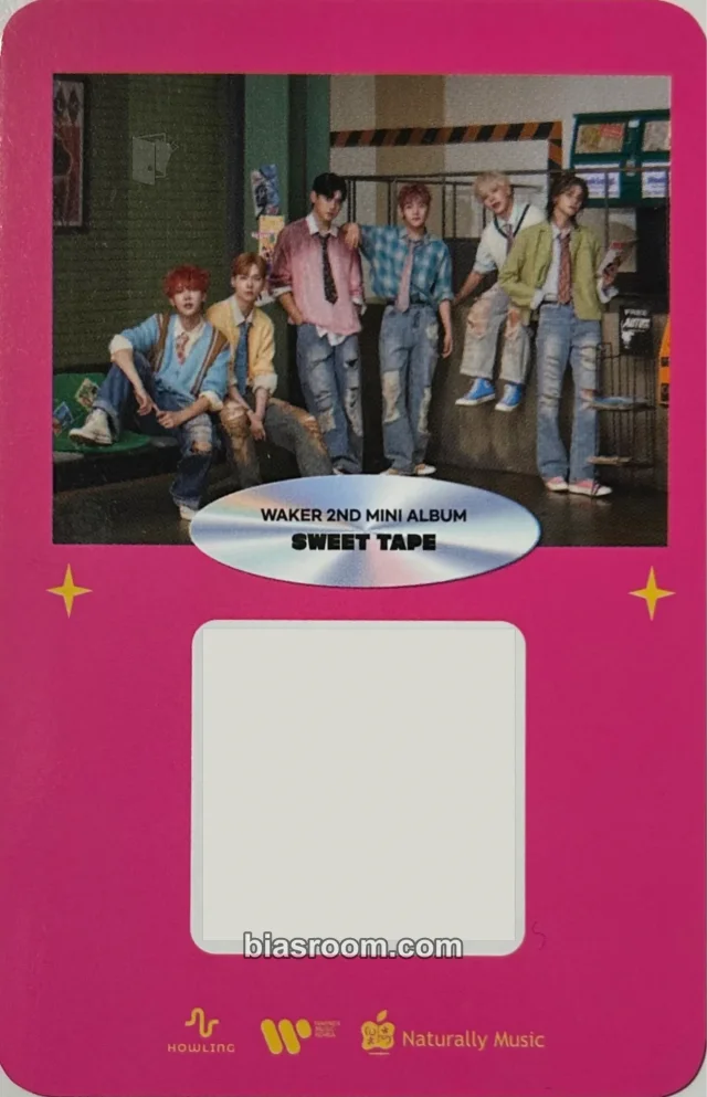 WAKER - Sweet Tape Album qr card rising card album version marmalade version album inclusion