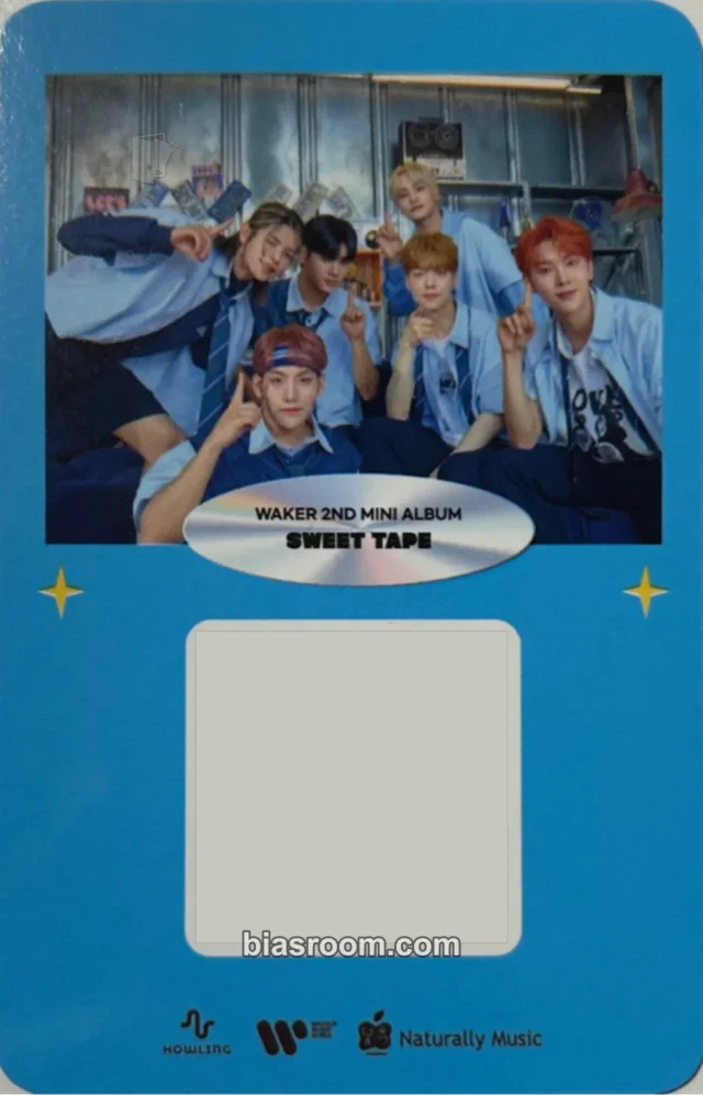 WAKER - Sweet Tape Album qr card rising card album version vanilla version album inclusion