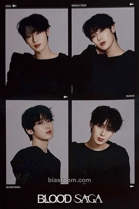 Sunoo World Tour 'Blood Saga' Photocard - ENHYPEN - ENHYPEN K-pop photocard