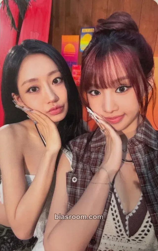 KISS OF LIFE - Natty & Julie - SWEAT (Japanese ep) Album album photocard normal version