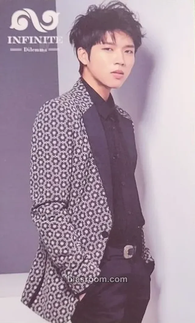 INFINITE - Woohyun - Dilemma Album album photocard japanese album