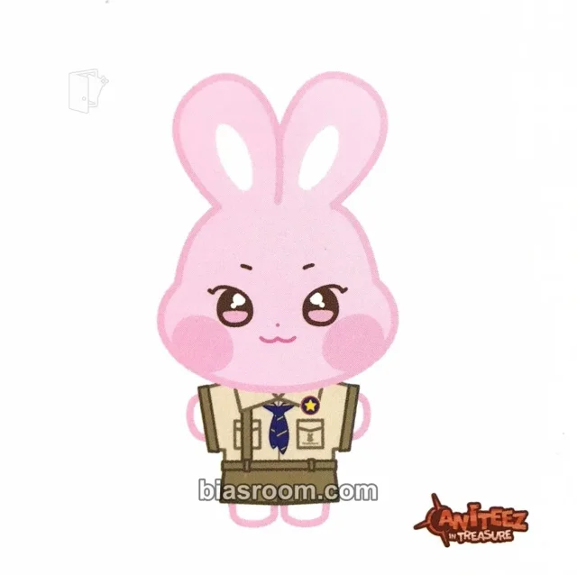 ATEEZ - Seonghwa - ANITEEZ IN TREASURE Other mission event pop-up offline sticker entrance/attendance benefit