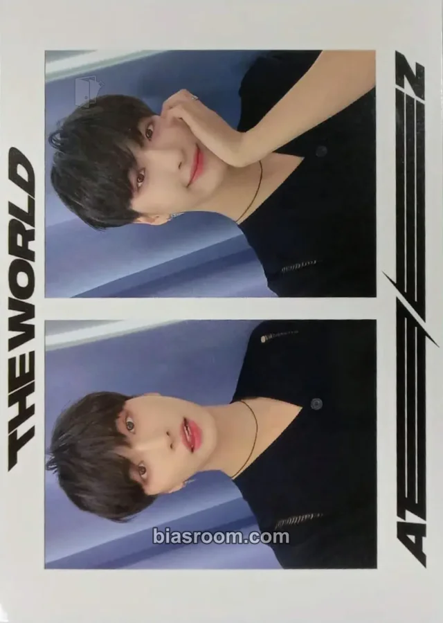 ATEEZ - Seonghwa - THE WORLD EP.1 : MOVEMENT Album soundwave lucky draw (LD) round 3 set benefit 2 cut photo