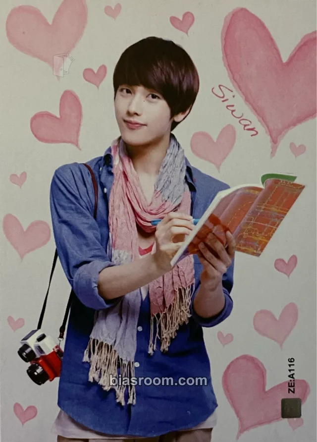 ZE:A - Siwan - LOTTE K-pop Star Photocards Other brand collaboration lotte snack