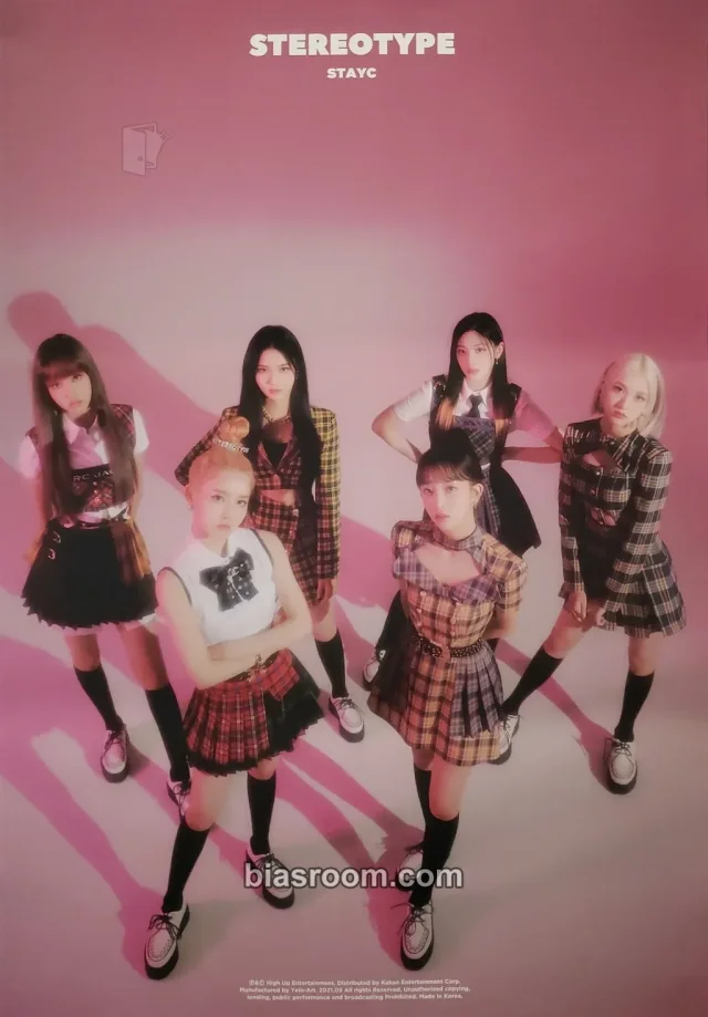 STAYC - STEREOTYPE Album first press only poster B version