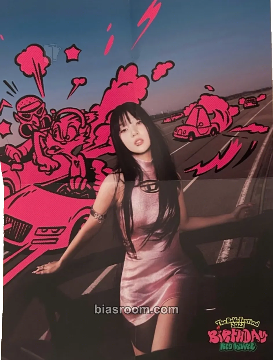 Joy The ReVe Festival 2022 – Birthday Photocard - Red Velvet - Red Velvet K-pop photocard