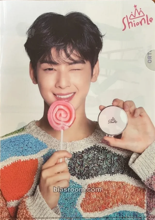 ASTRO - Cha Eun-woo - ASTRO x Shionle 2018 Other clear file/l-holder brand collaboration
