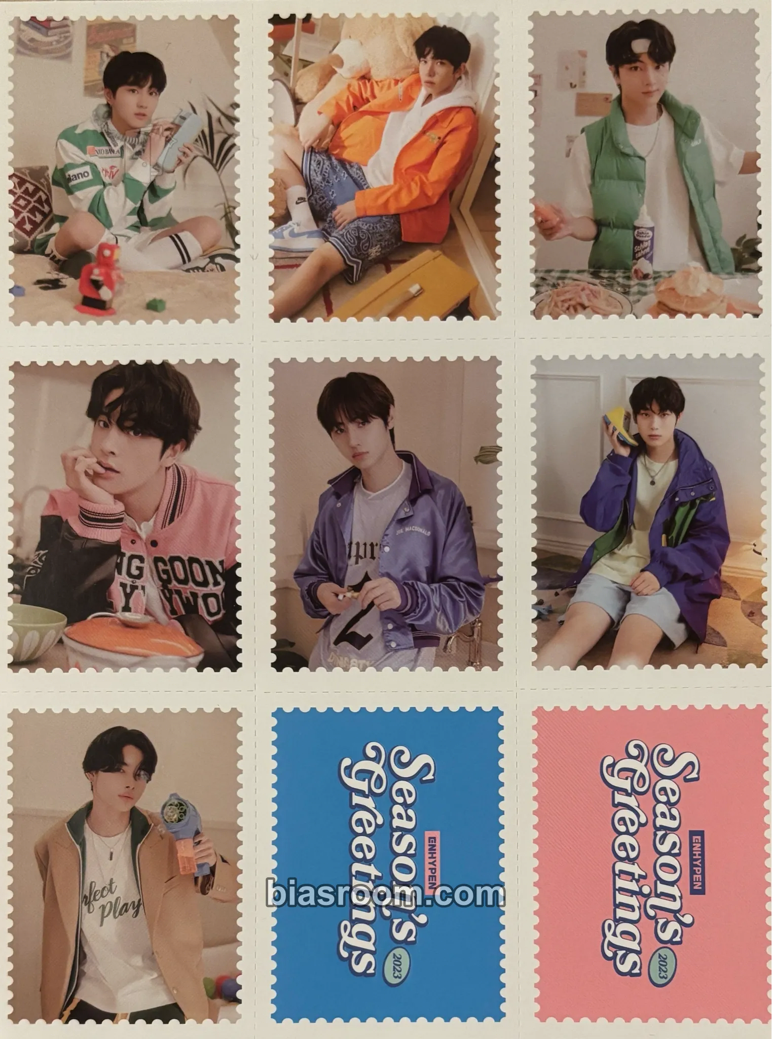 2023 Season's Greetings Photocard - ENHYPEN - ENHYPEN K-pop photocard