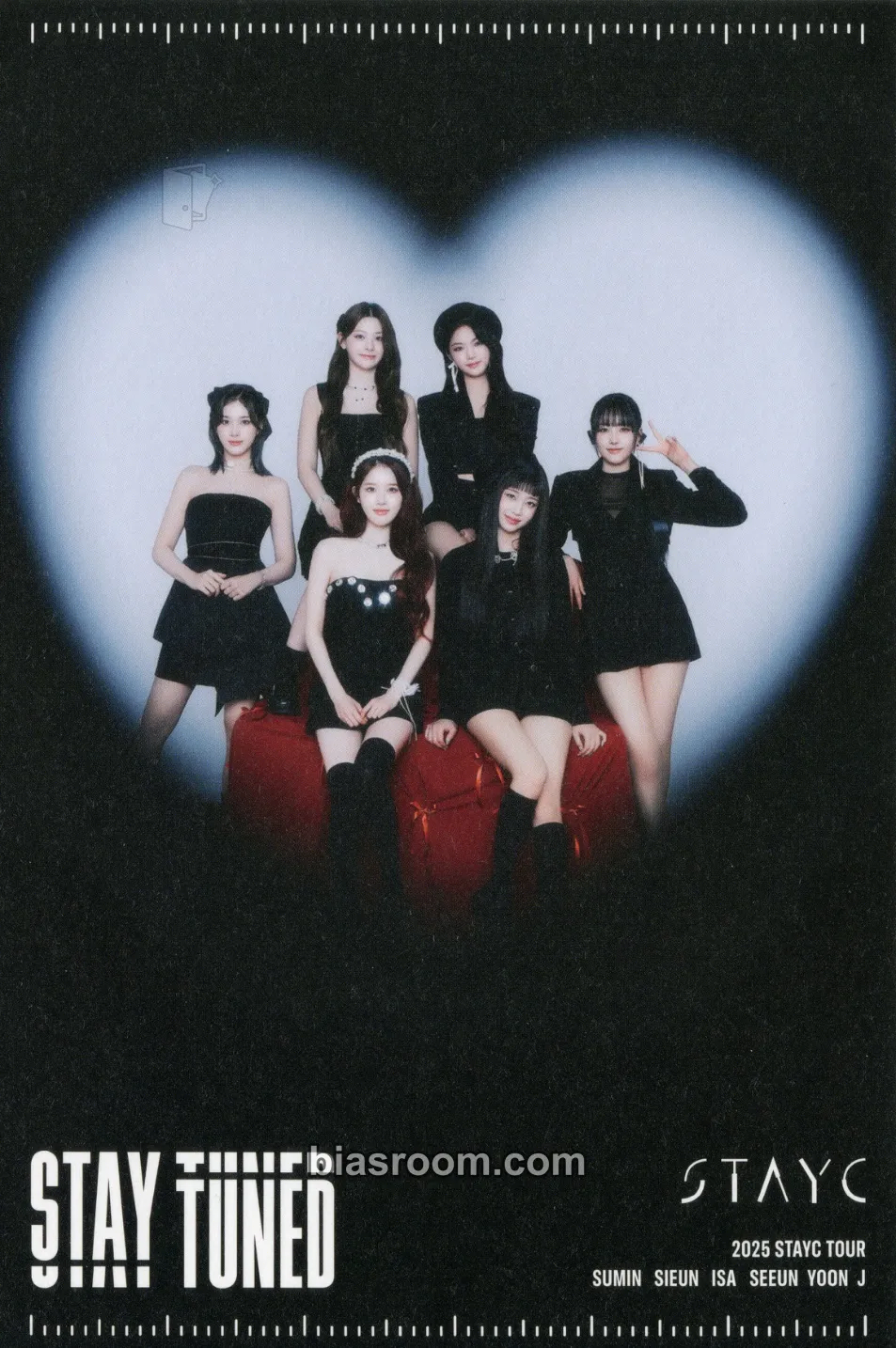 STAY TUNED World Tour Photocard - STAYC - STAYC K-pop photocard