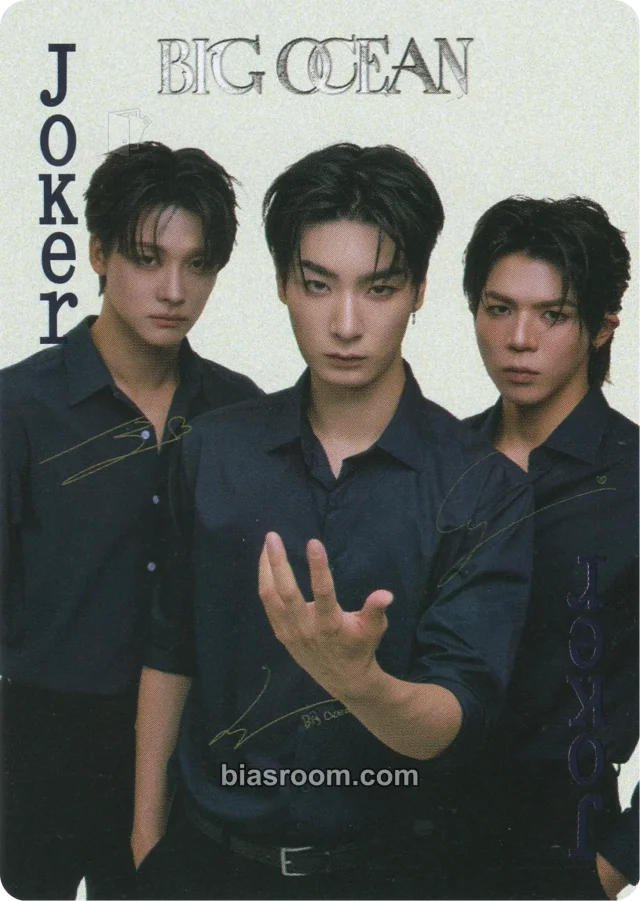 Big Ocean - Other playing card photocard set