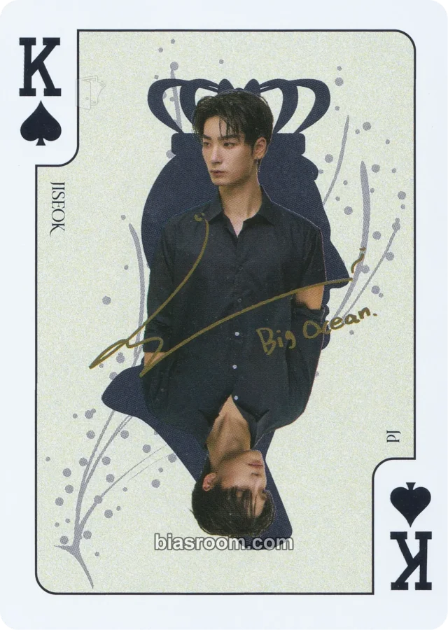 Big Ocean - PJ & Jiseok - Playing Cards Other playing card photocard set