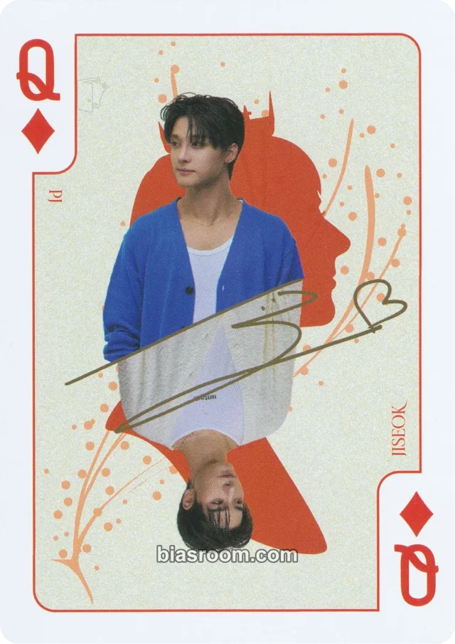 Big Ocean - PJ & Jiseok - Playing Cards Other playing card photocard set