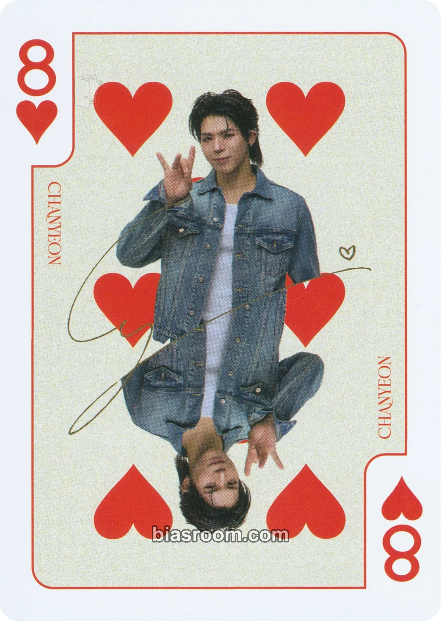 Chanyeon Playing Cards Photocard - Big Ocean - Big Ocean K-pop photocard