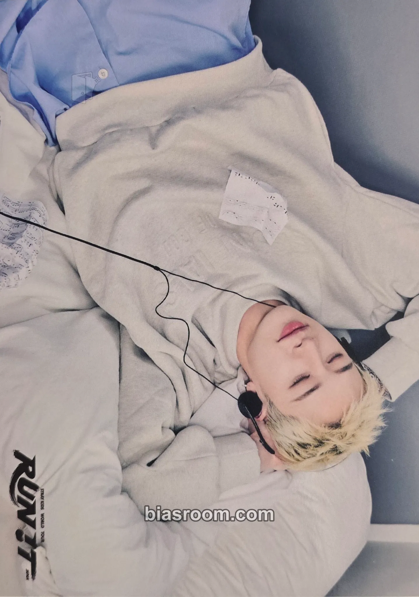 Bang Chan RUN IT World Tour Photocard - Stray Kids - Stray Kids K-pop photocard