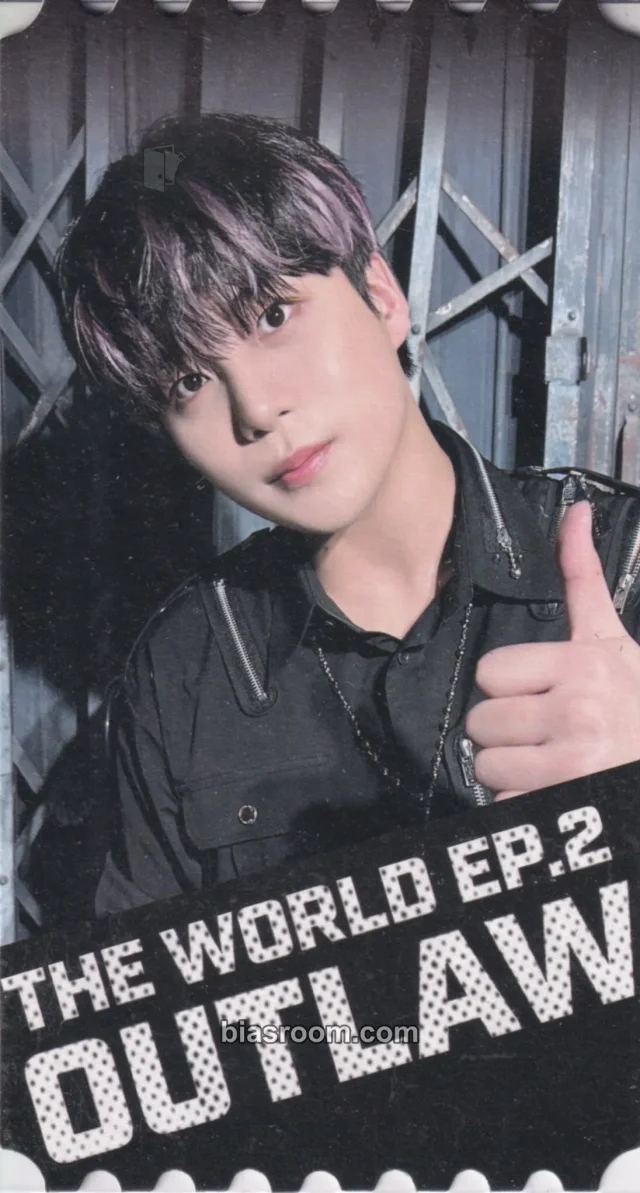 ATEEZ - Jongho - THE WORLD EP.2 : OUTLAW Album pob (pre-order benefit) fromm store set benefit ticket