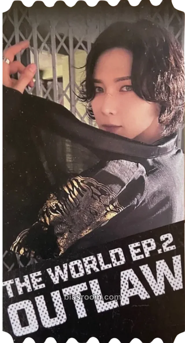 ATEEZ - Yeosang - THE WORLD EP.2 : OUTLAW Album pob (pre-order benefit) fromm store set benefit ticket