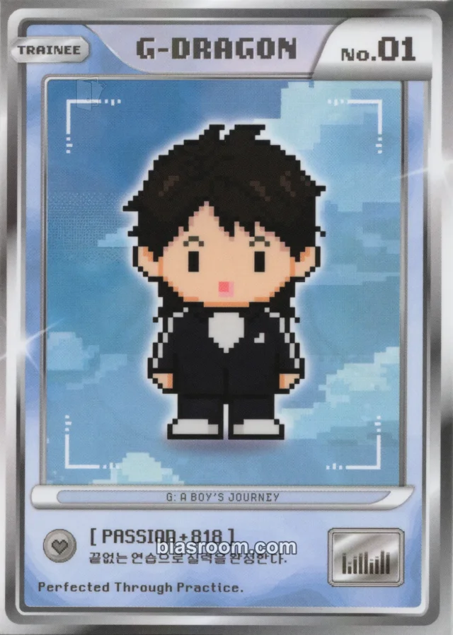 G-Dragon - G-Dragon - G: A BOY'S JOURNEY Event merch photocard pop-up