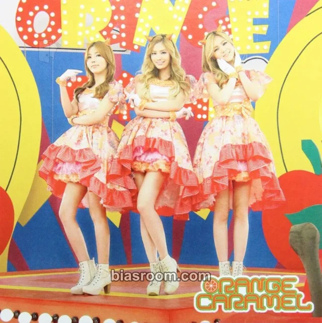After School - Raina & Nana & Lizzy - My Sweet Devil (Orange Caramel) Album album inclusion jacket card