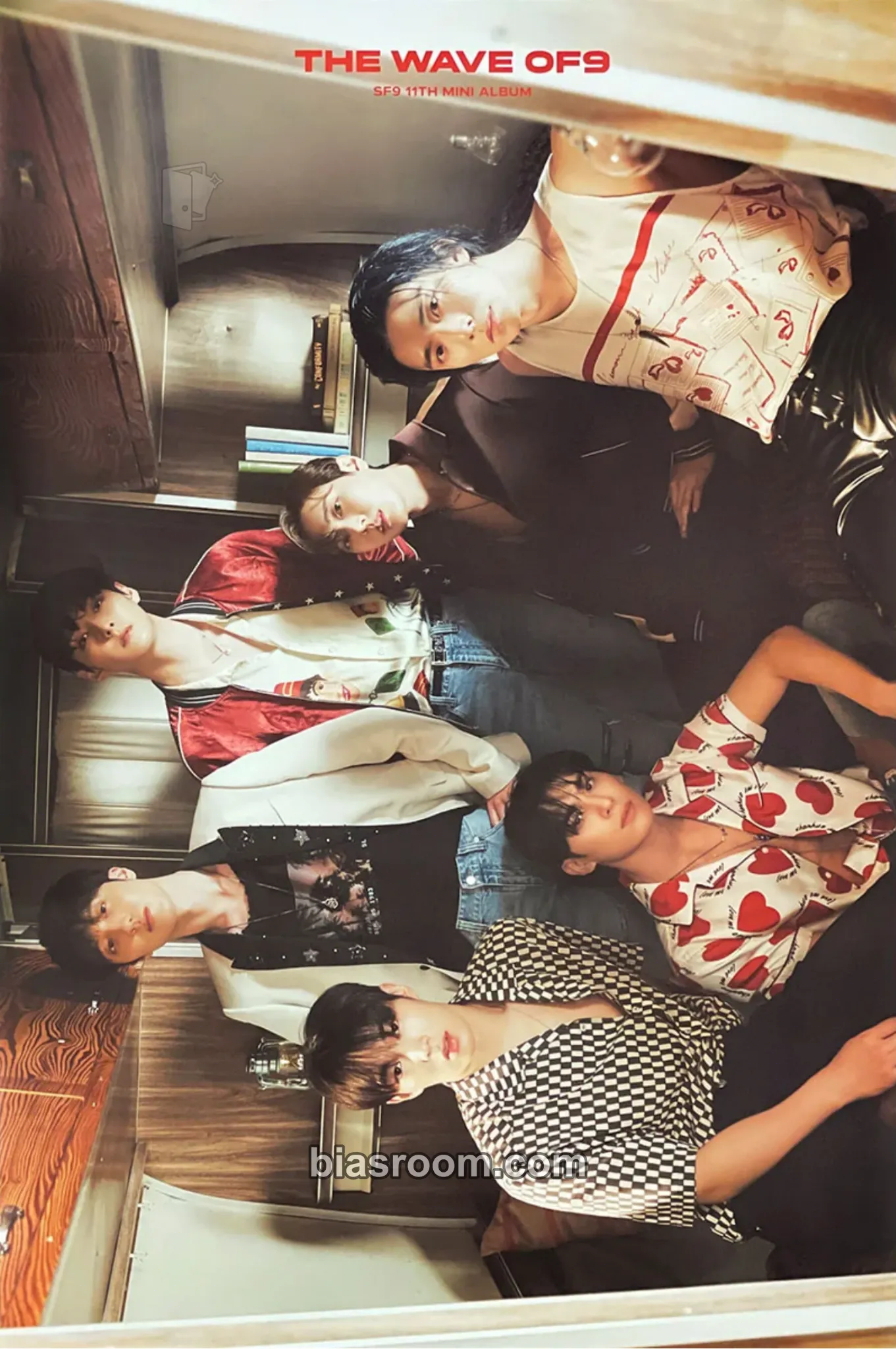 THE WAVE OF9 Photocard - SF9 - SF9 K-pop photocard