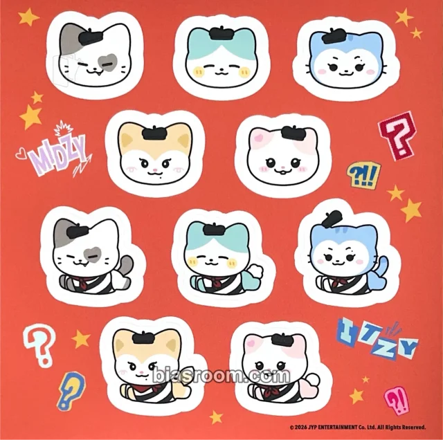 ITZY - ITZY X TWINZY GLOBAL POP-UP STORE "ROLL THE WORLD" Event europe pop-up sticker twinzy item set