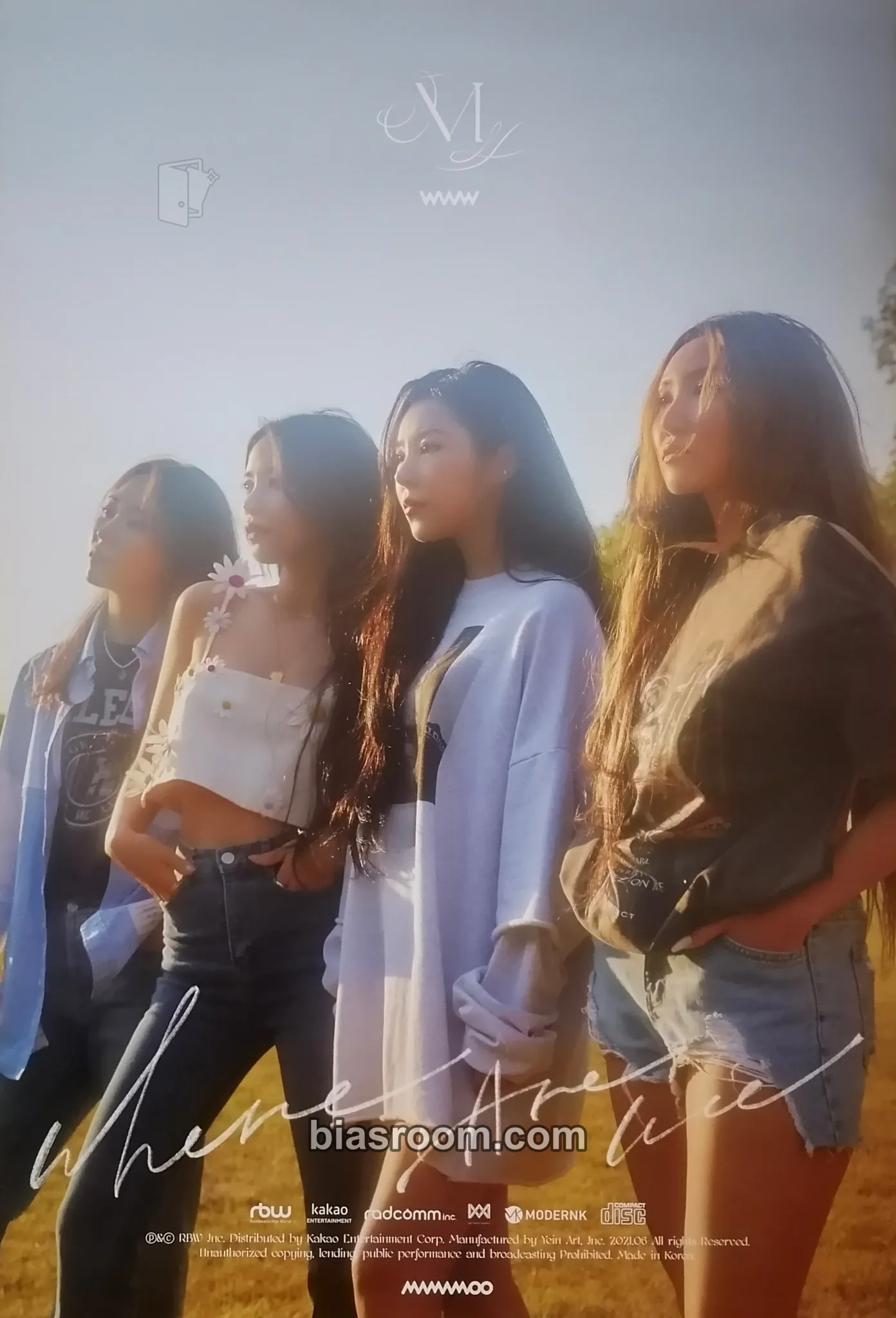 WAW Photocard - MAMAMOO - MAMAMOO K-pop photocard