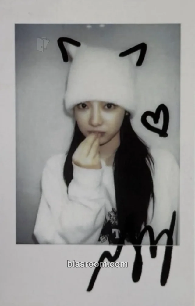 aespa - Ningning - Armageddon Album kmstation polaroid video call/fancall