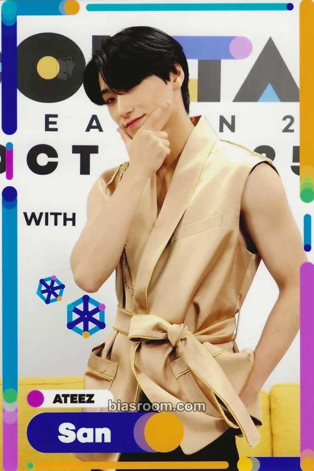 ATEEZ - San - KCON:TACT 2020 Summer Event ar postcard photo print