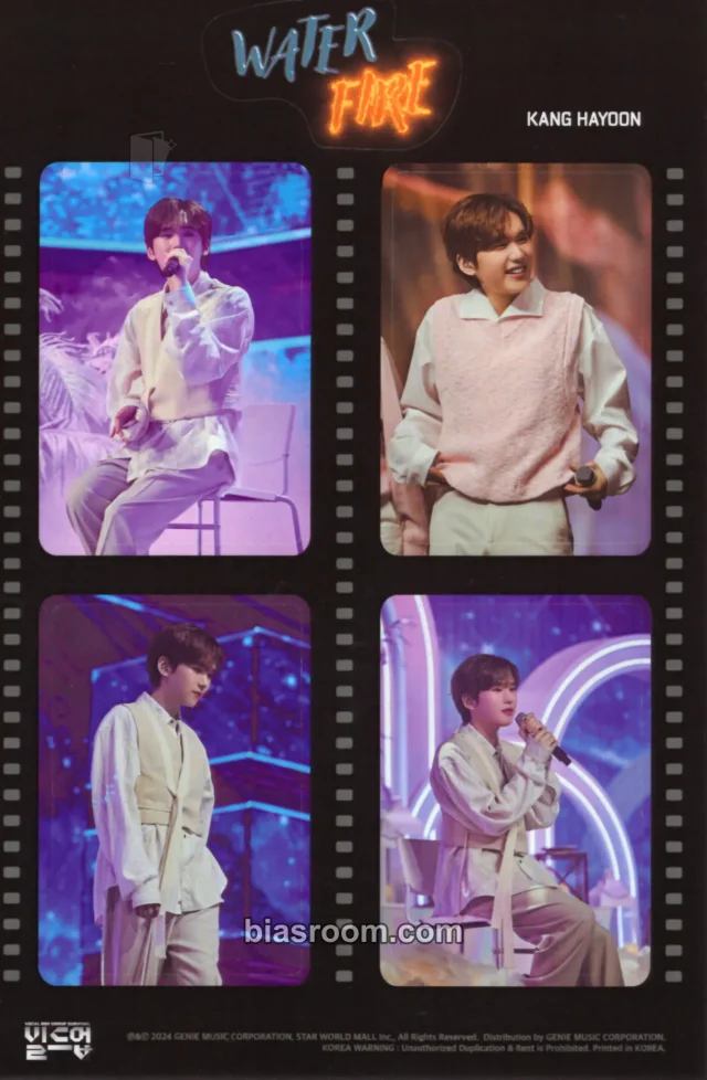 WATERFIRE - LU - Build Up Album album inclusion sticker sheet