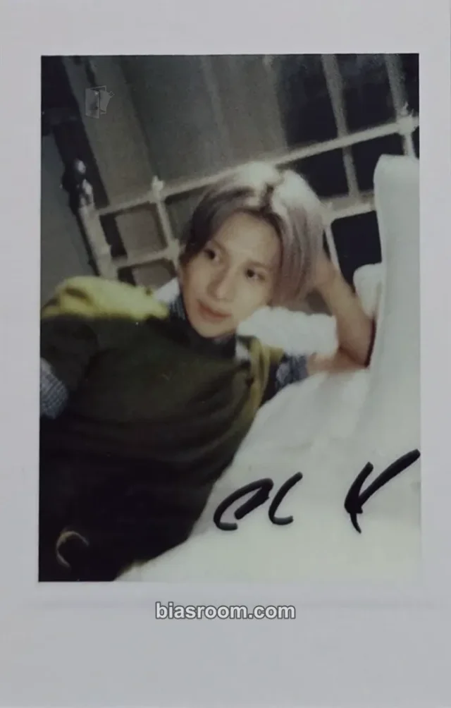 Taemin - Taemin - PHASE 1: Soft Violence Album apple music lucky draw (LD) polaroid printed signature