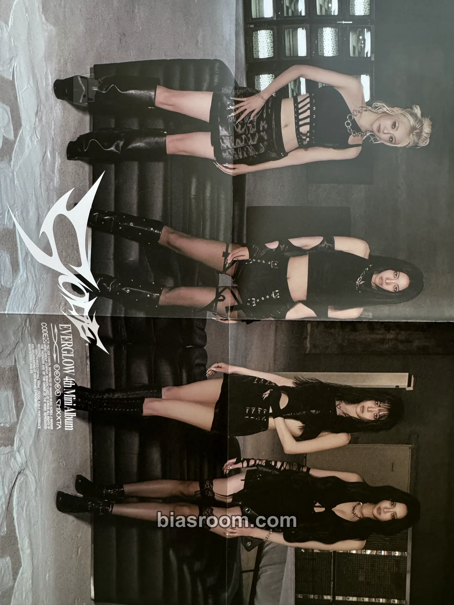 Code Photocard - EVERGLOW - EVERGLOW K-pop photocard