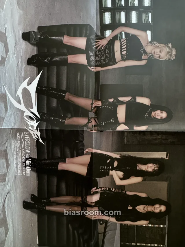 EVERGLOW - Code Album poster album inclusion