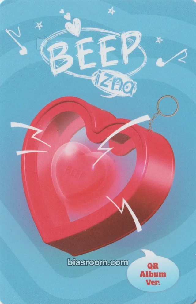 izna - BEEP Album qr card album inclusion
