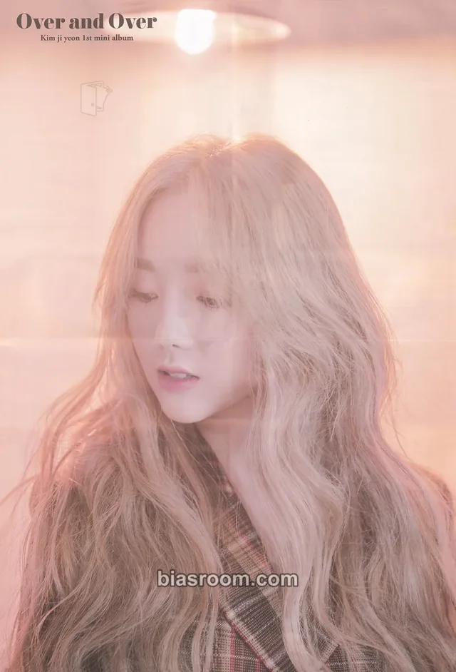 Kim Ji-yeon - Kim Jiyeon (Kei) - Over and Over Album album inclusion first press only poster