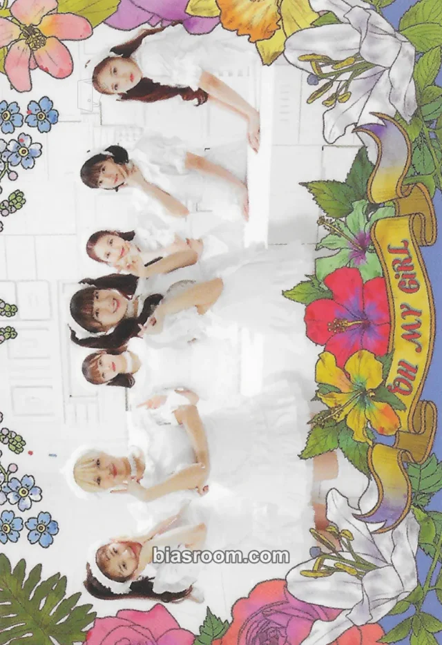 OH MY GIRL - Coloring Book Album album photocard first press only limited edition foil card