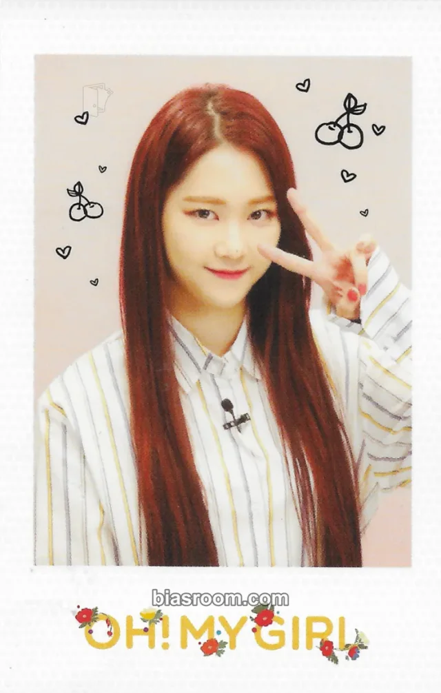 OH MY GIRL - Jiho - Coloring Book Album merch photocard polaroid item set