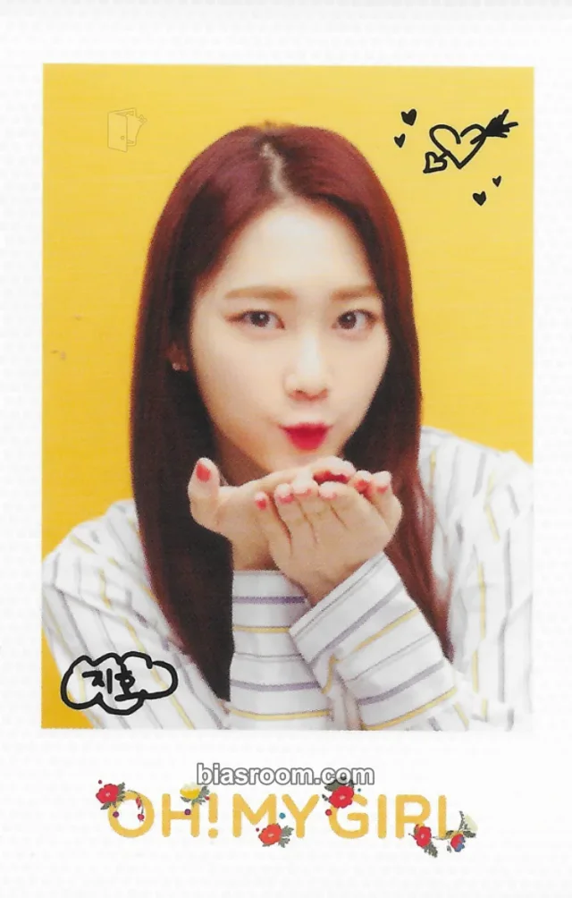 OH MY GIRL - Jiho - Coloring Book Album merch photocard polaroid item set