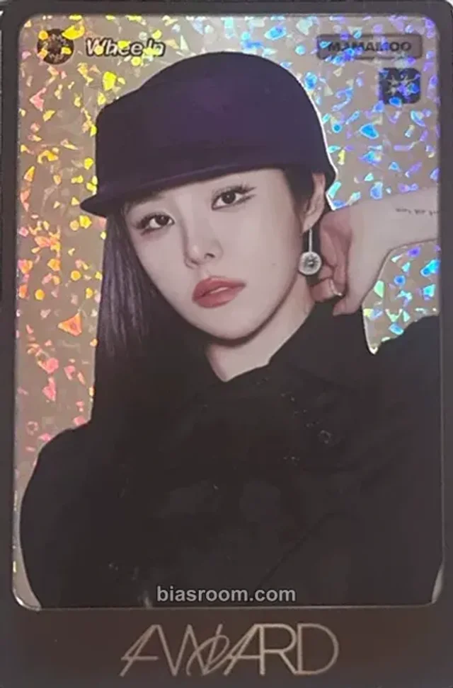 MAMAMOO - Wheein - 4WARD World Tour Event merch photocard trading card special card holographic (hologram) taipei kaohsiung pop-up k-monstar