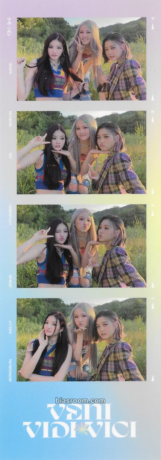 Veni Vidi Vici Photocard - TRI.BE - TRI.BE K-pop photocard