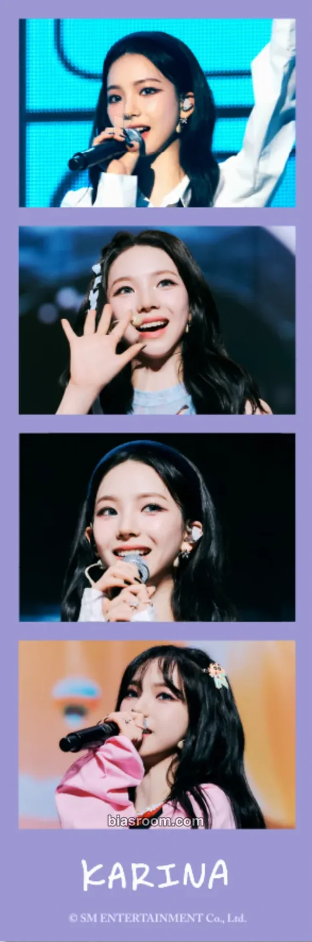 aespa - Karina - 2023 Aespa 1st CONCERT 'SYNK: HYPER LINE' PHOTO BOOK Other photo strip 4 cut photo photobook inclusion