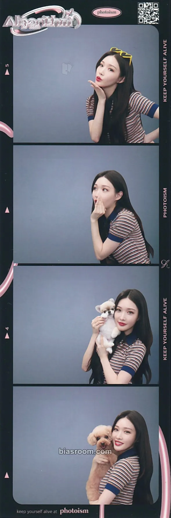 Chung Ha Algorithm Photocard - Chung Ha K-pop photocard