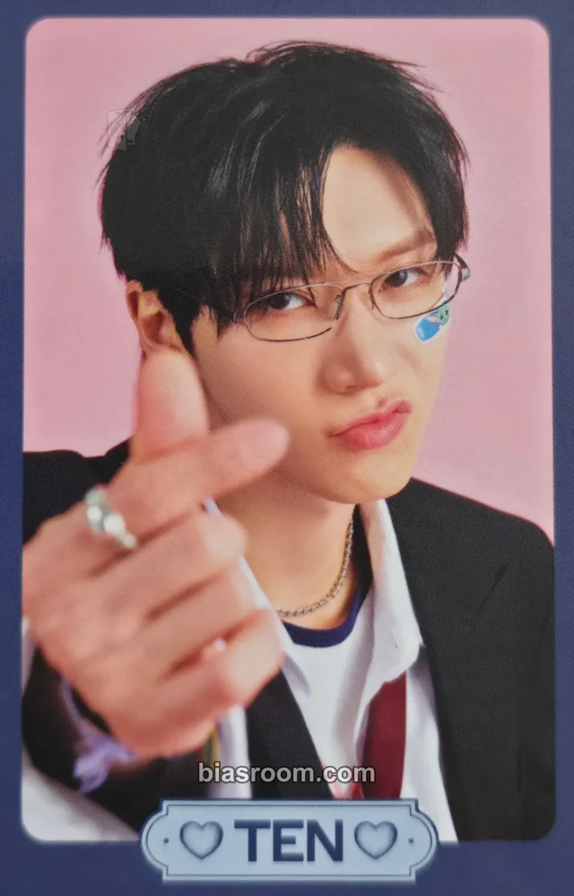 WayV - Ten - Give Me That MD Other merch photocard trading card blue version concept card