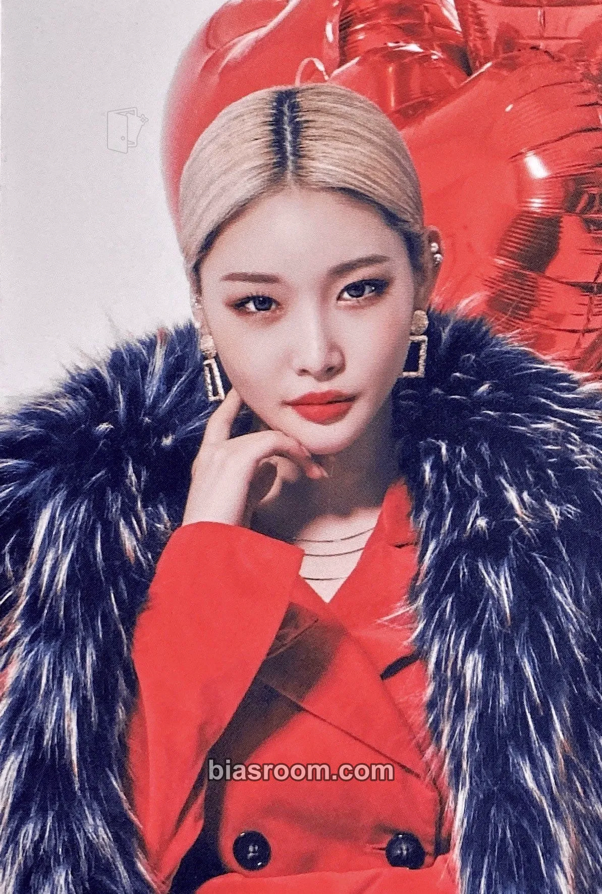 Chung Ha Guljak Topokki x Chung Ha Photocard - Chung Ha K-pop photocard