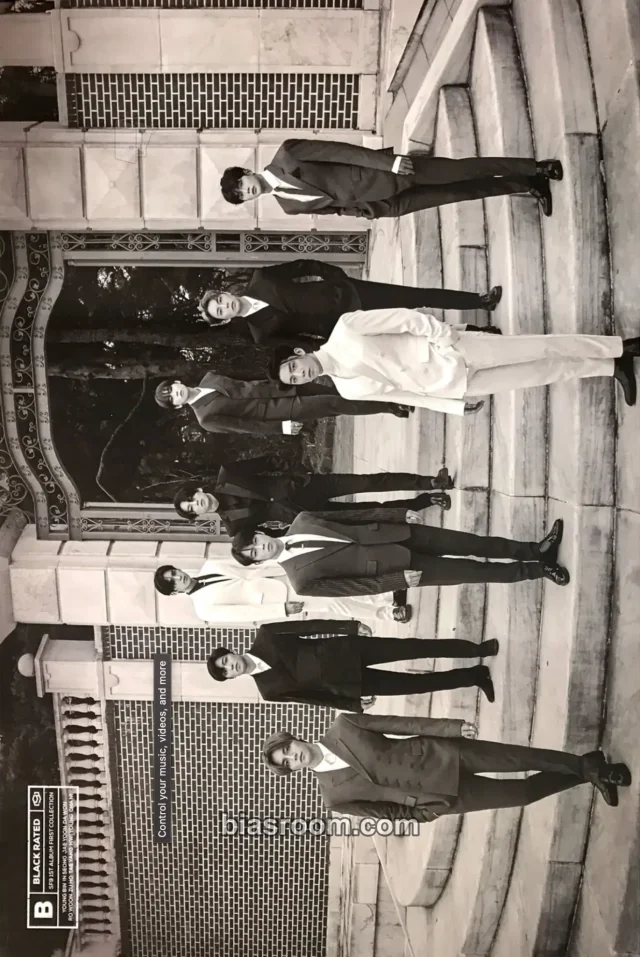SF9 - FIRST COLLECTION Album album inclusion poster first press only black rated version