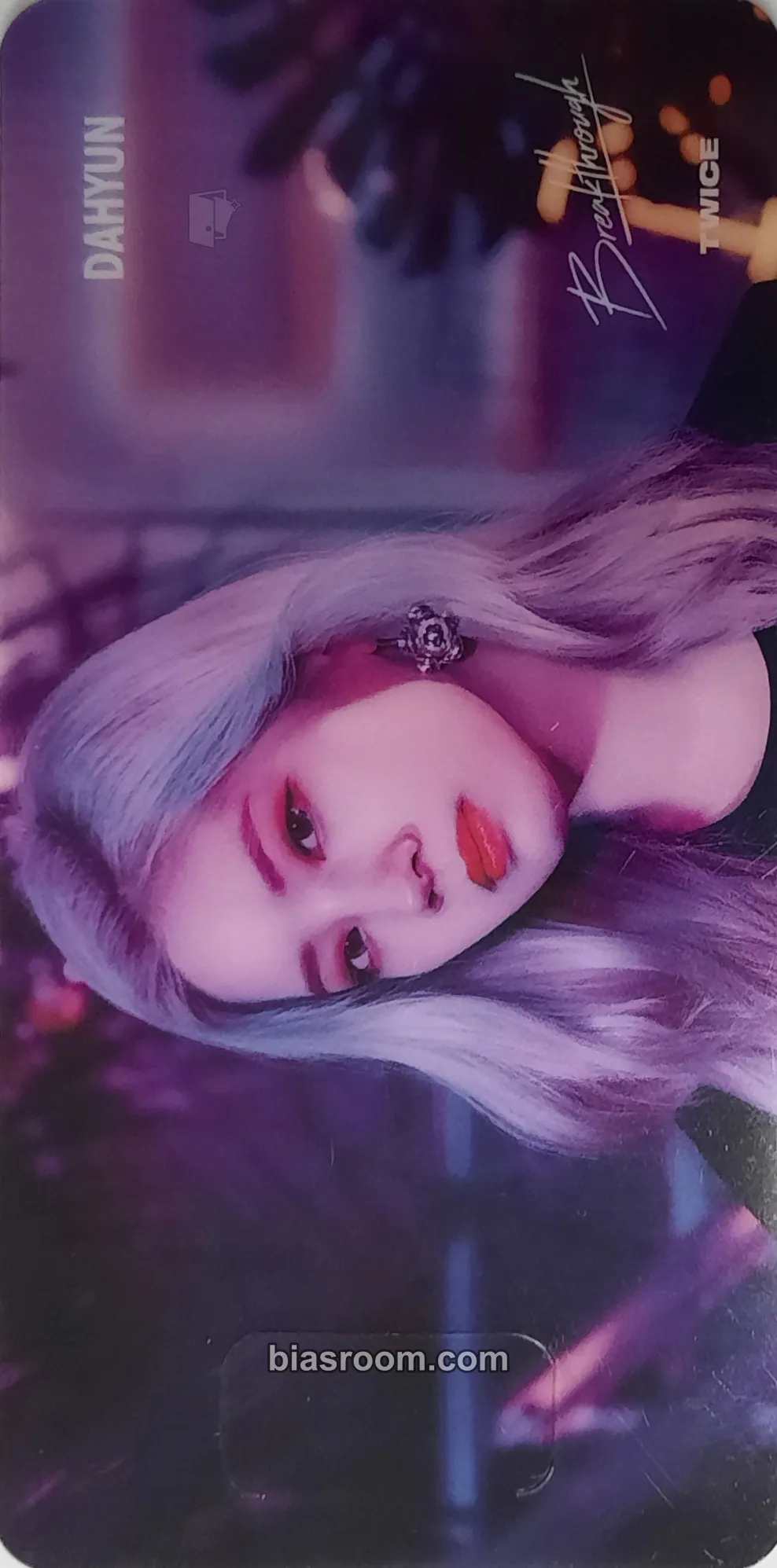 Dahyun Breakthrough Photocard - TWICE - TWICE K-pop photocard
