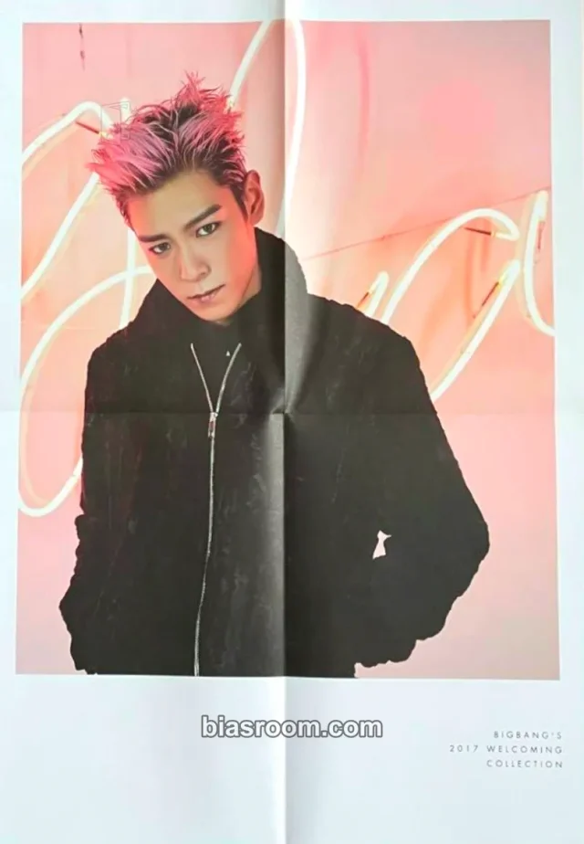 BIGBANG - T.O.P - BIGBANG'S 2017 WELCOMING COLLECTION Other dvd/blu-ray inclusion poster