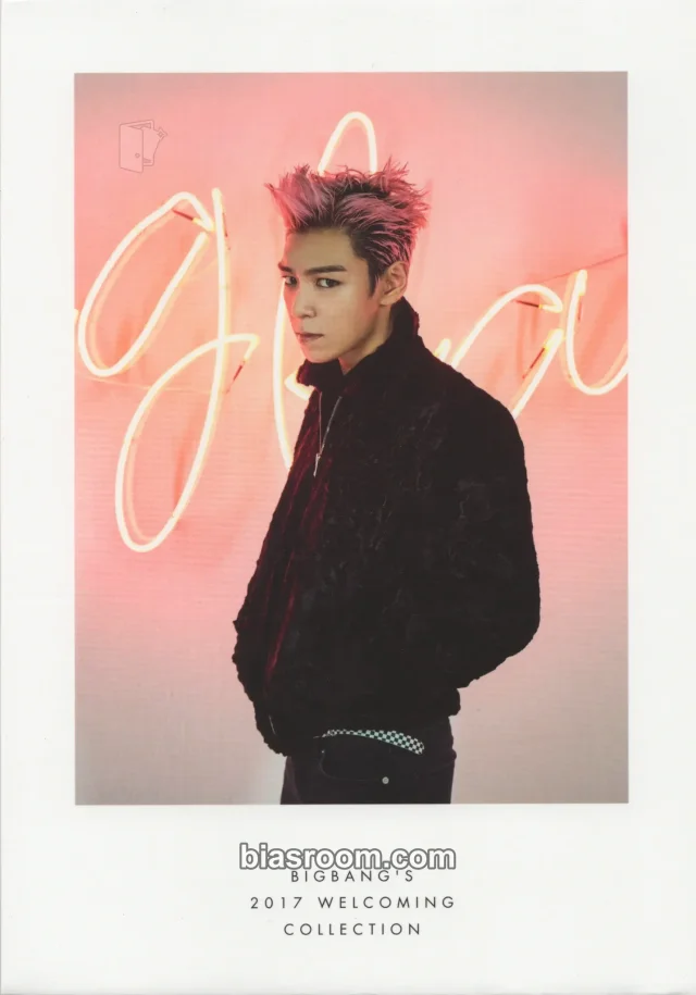 BIGBANG - T.O.P - BIGBANG'S 2017 WELCOMING COLLECTION Other dvd/blu-ray inclusion calendar