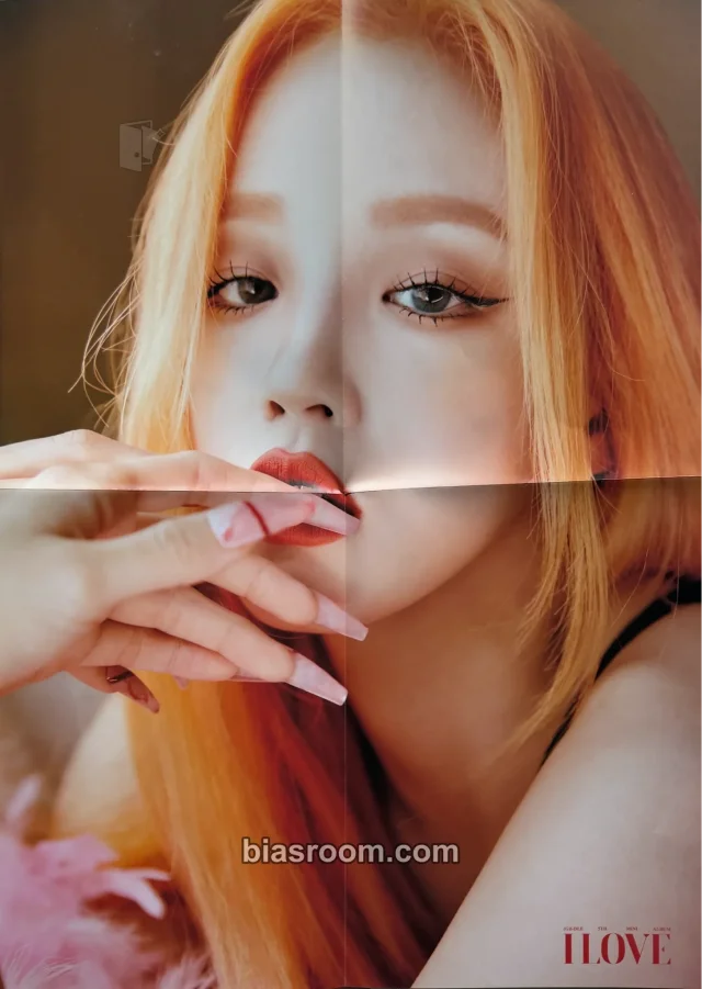 i-dle - Yuqi - I Love Album album inclusion born version poster